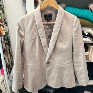 NWT jcrew Parke linen blazer. Size 6P